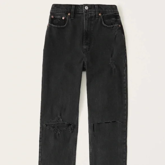 A&F 90’s Straight Ultra High Rise - Picture 4 of 7